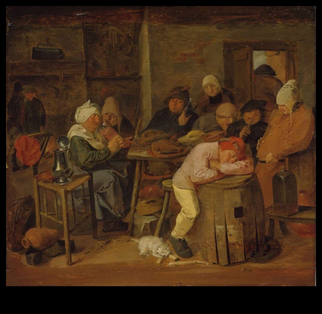 Adriaen Brouwer'ın Tavern Tales: Hollanda Sanatında Neşeli Sahneler